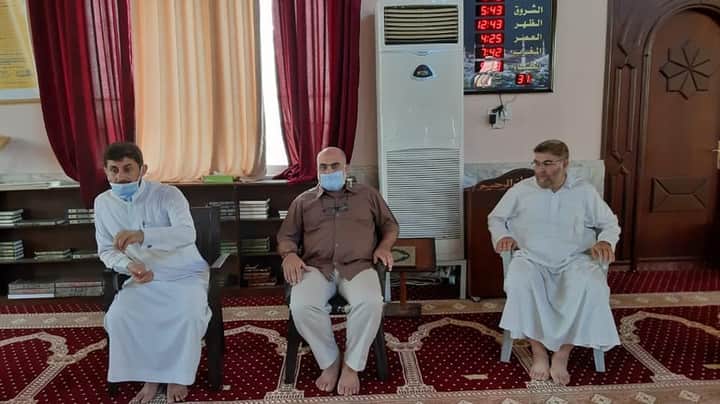 رئيس قسم دور القرآن الكريم الشيخ  مالك البدارنه يقوم بجولة على عدد من المراكز الصيفية القرآنية