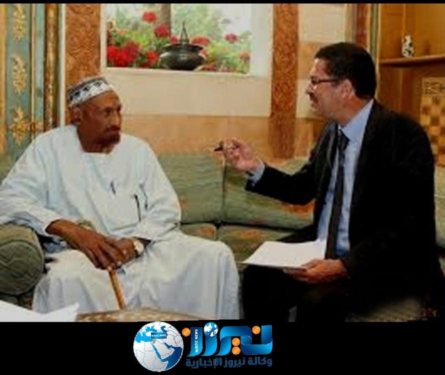 المؤرخ العرموطي في مقابلة مع الإمام الصادق المهدي رئيس وزراء السودان الاسبق٠٠٠قبل 4 سنوات٠٠٠تحدث فيها عن سد النهضة
