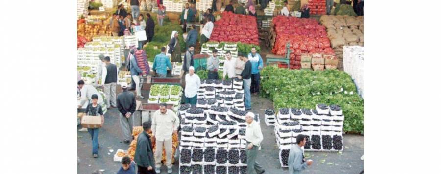 اسعار الخضار والفواكه في السوق المركزي