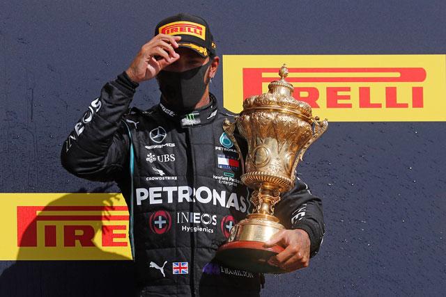 Mercedes’ Hamilton enjoys double success with sense of relief
