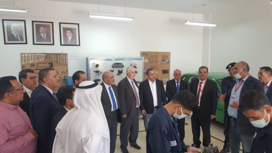 لقاء موسع لمجلس محافظة الكرك ومؤسسة التدريب المهني