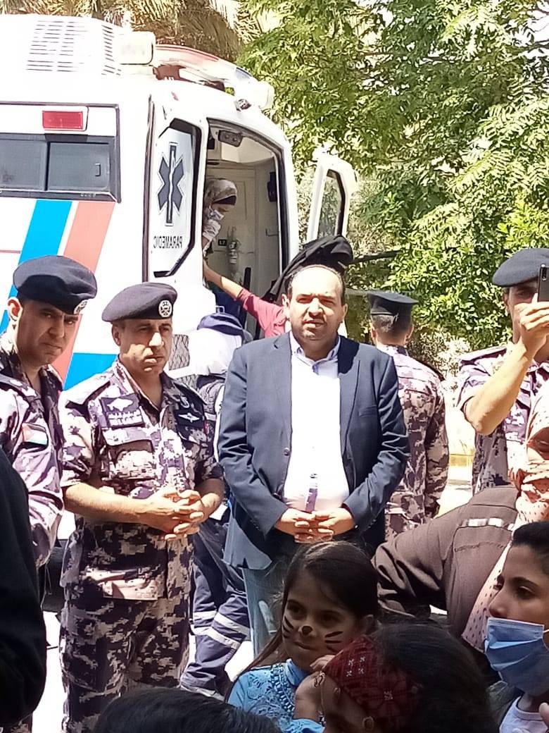 كافل اليتيم الخيرية و اعمار منشية المفرق تقومان بزيارة مديرية دفاع مدني المفرق... صور