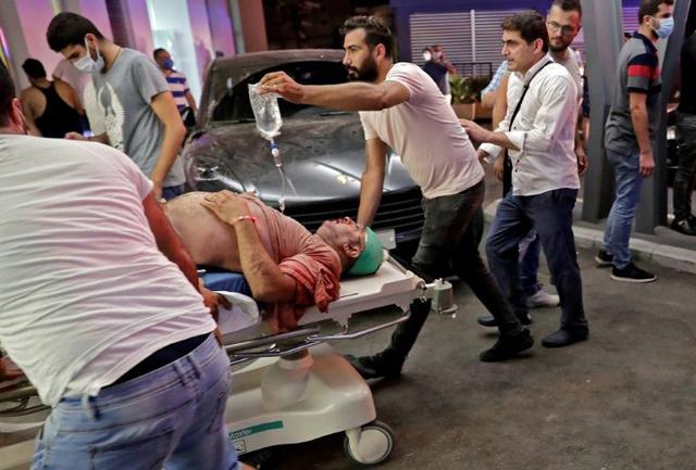 Armageddon’ at Beirut hospitals after blast hurt medics, patients alike