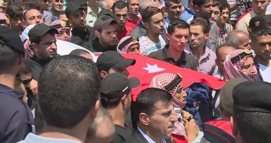 اليوم الذكرى الثانية لشهداء عملية السلط...فيديو