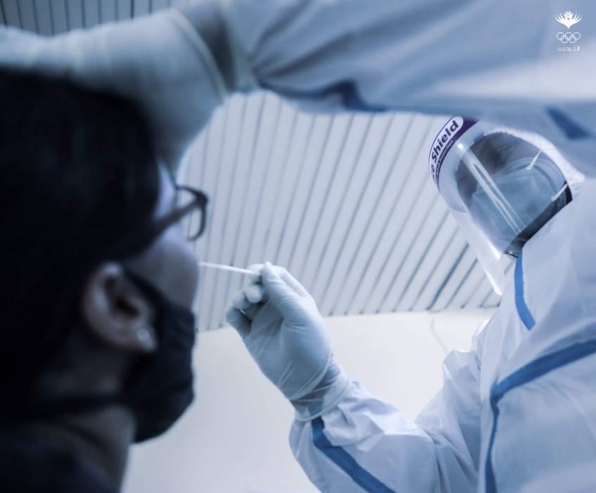 ظهور نتائج فحص كورونا لعاملين في مركز الحسين للسرطان​