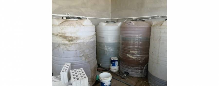 اتلاف 20 طن مواد تنظيف في جرش