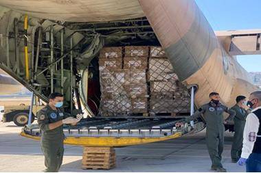 وصول أولى طائرات الإغاثة الأردنية إلى لبنان