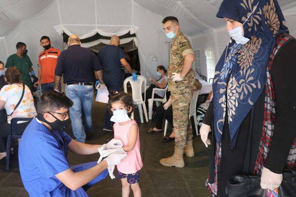 المستشفى الميداني الأردني في بيروت يستمر بتقديم خدماته الطبية والعلاجية...صور