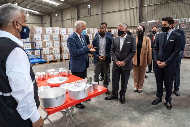 King visits JHCO’s Ghabawi warehouses