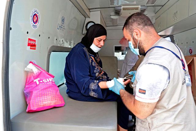 Postblast Lebanon says hospitals nearly at COVID19 capacity