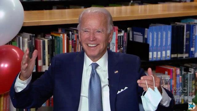 Democrat Biden nominated to take on Trump and make a nation whole