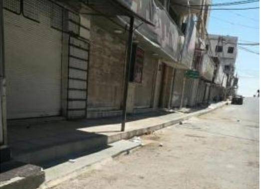 معظم محلات الرمثا مغلقة... لليوم الخامس من العزل