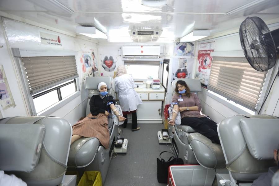 موظفو وزارة الشباب يشاركون اليوم في حملة التبرع بالدم