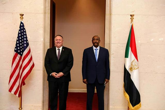 Sudan PM tells Pompeo he has no mandate to normalise Israel ties