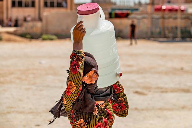 In northeast Syria town, families say Turkey cut their water