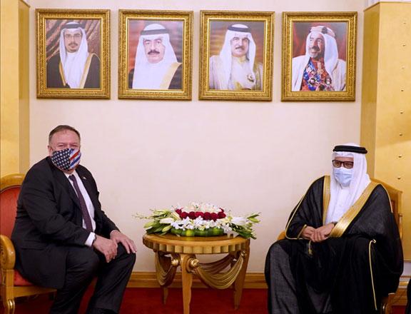 Pompeo in Bahrain on next leg of Mideast charm offensive