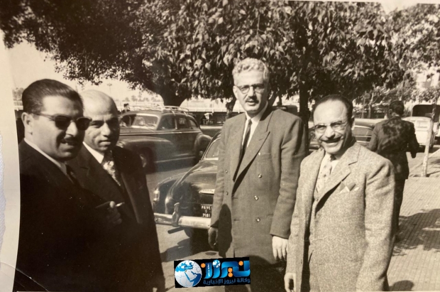 صورة من ذاكرة الوطن المرحوم معالي شفيق ارشيدات مع عدد من الشخصيات الاردنية