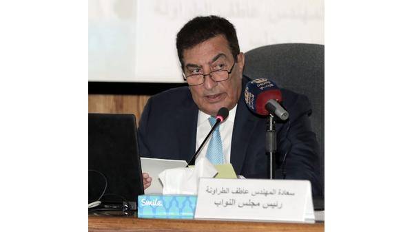 رئيس مجلس النواب يحاضر في كلية الدفاع الوطني الملكية الاردنية