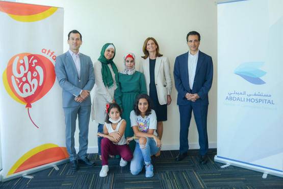 مستشفى العبدلي يعقد شراكة مع الرعاية الصحية للأطفال  المحتاجين