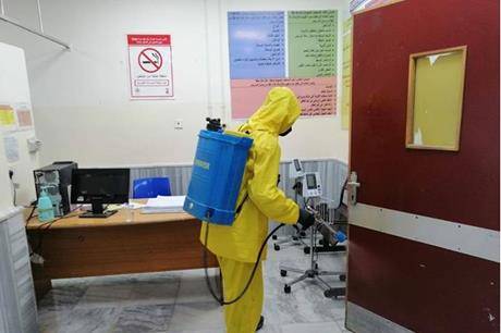 تعقيم مستشفى الكرك