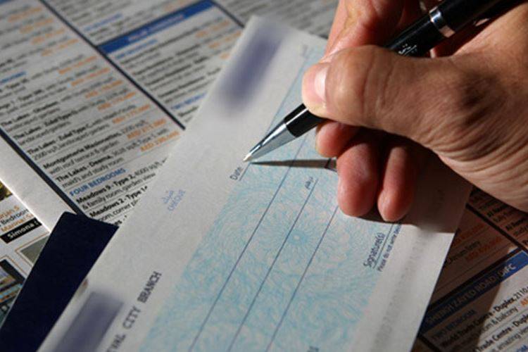 الشيكات المرتجعة ترتفع 19 في 8 أشهر