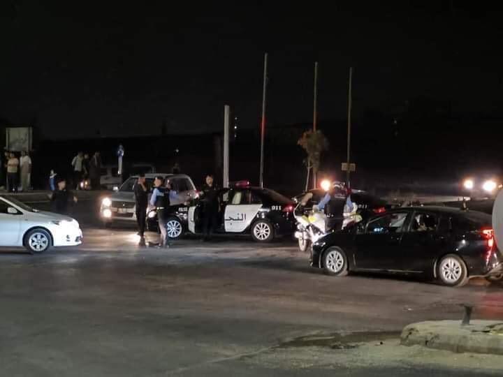 إغلاق مداخل ومخارج منطقة انفجار الزرقاء