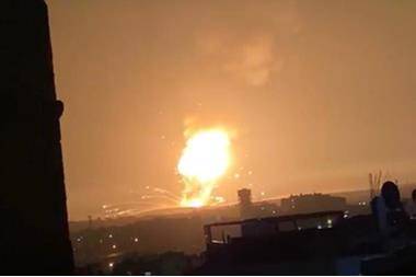 الزرقاء : السيطرة على الانفجارات  واخماد النيران بالكامل