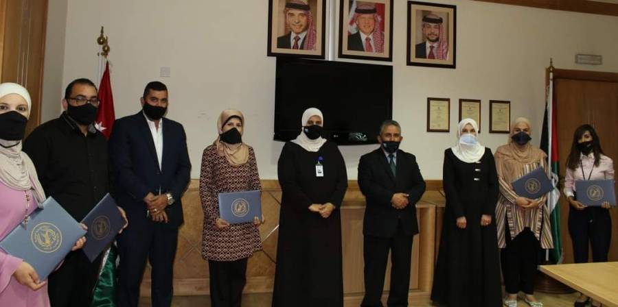 الزهير تؤكد على أهمية التعاون بين المواصفات ونقابة المهندسين الزراعيين