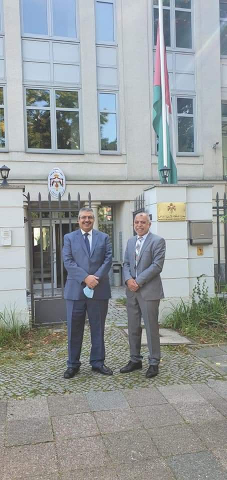 محيسن يلتقي السفير الأردني في المانيا