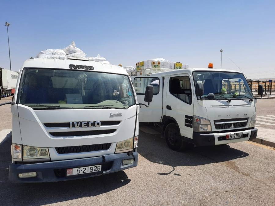 اتحاد الكرك يوزع 4 الاف طرد في الكرك. ...صور