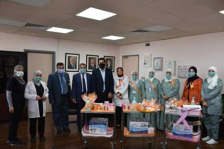 تعهدات الأقسام التمريضية في مستشفى الملك المؤسس عبدالله الجامعي بمبادرة يوم التغيير