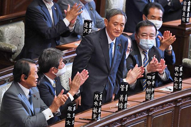 Yoshihide Suga named Japans new prime minister