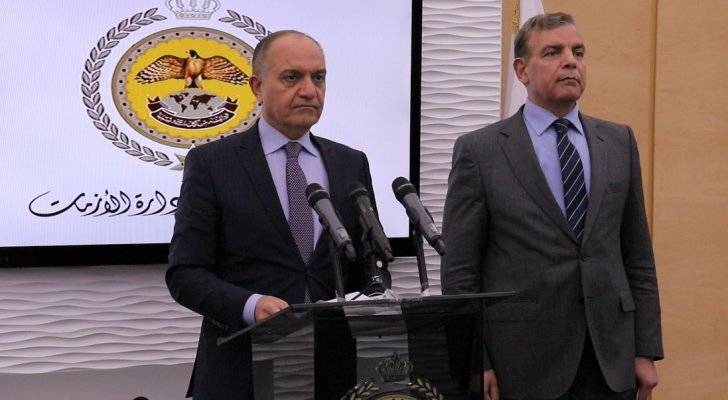 إيجاز صحفي لوزيري الدولة لشؤون الإعلام أمجد العضايلة والصحة الدكتور سعد جابر والناطق الرسمي باسم اللجنة الوطنية لمكافحة للأوبئة بعد قليل