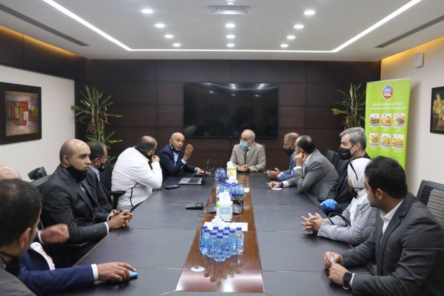 الوزني يزور مدينة الملك عبدالله الثاني ابن الحسين الصناعية في سحاب