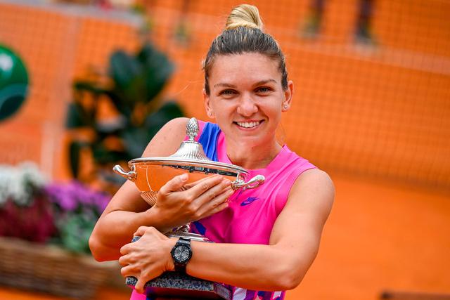Halep warms up for Roland Garros with 1st Rome trophy