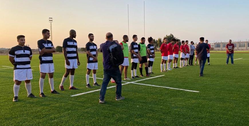 Shaping peace together: EUUNDP inaugurate first Rugby Field in Libya