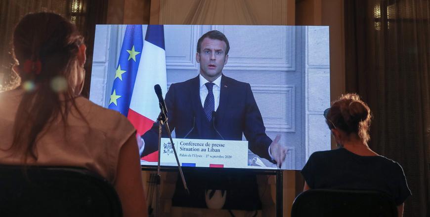 Macron accuses Lebanon leaders of betrayal over govt failure