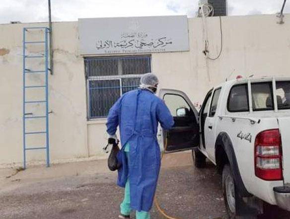 مواطنون في بلده كريمه الاغوار الشماليه يشتكون من انهيار المركز الصحي