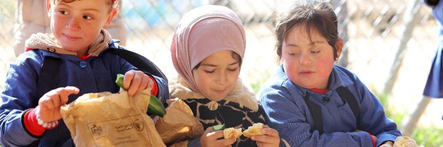 WFP resumes school feeding for Jordanian, refugee children