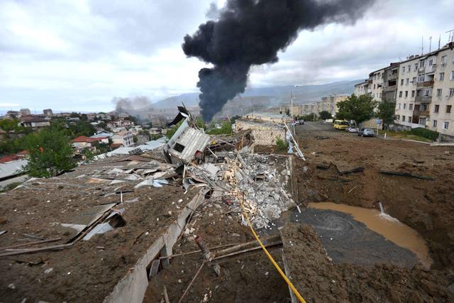 Cities under fire as Armenia, Azerbaijan fighting intensifies