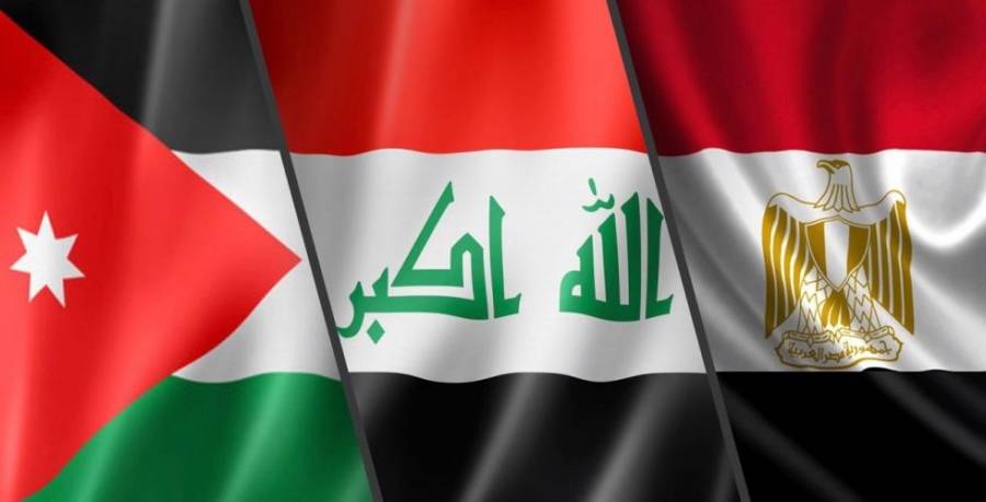 لقاء اردني مصري عراقي في القاهرة