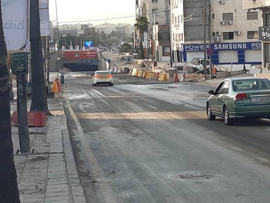 إدارة السير: استمرار إغلاق طريق كتف الدوار السابع