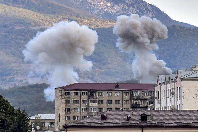 Heavy shelling and civilian casualties dash hopes for Karabakh ceasefire