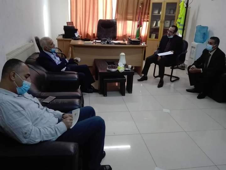 وزير التنمية الاجتماعية يزور مديرية تنمية جرش