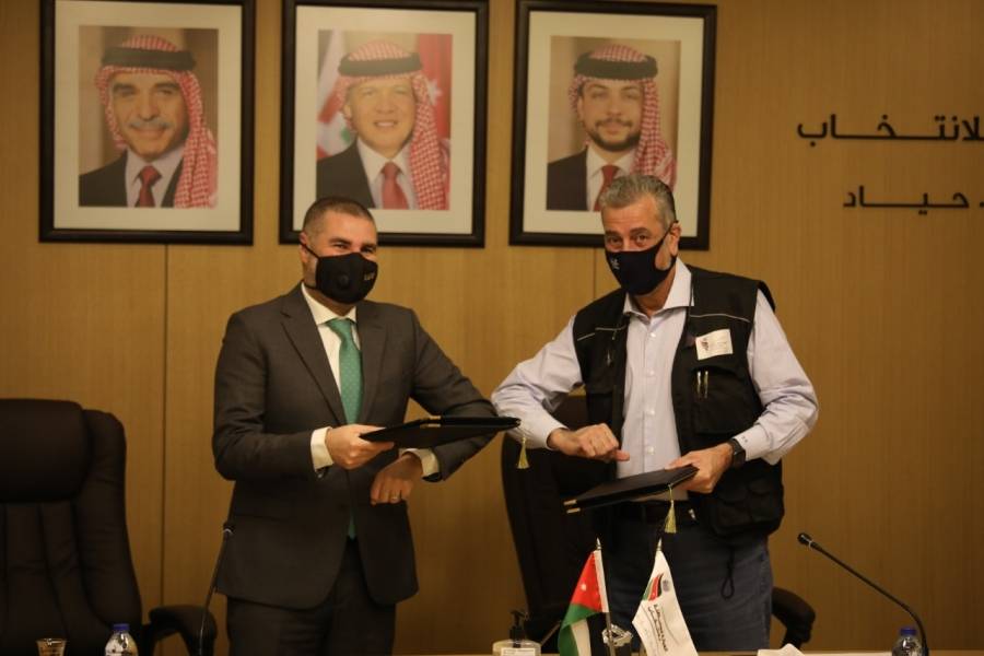 مذكرة تفاهم بين المستقلة للانتخاب وصندوق الملك عبدالله الثاني للتنمية