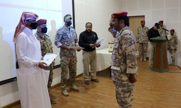 السفير القطري  يرعى تخريج دورة مكافحة الإرهاب التأسيسية في مركز الملك عبدالله الثاني لتدريب العمليات الخاصة ( KASOTC)
