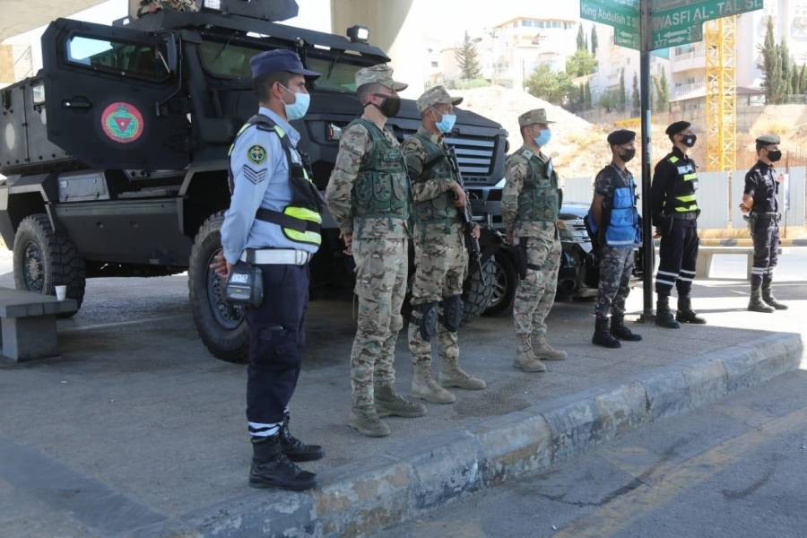 الأمن العام يكثف من الانتشار الامني في جميع محافظات المملكة.. صور