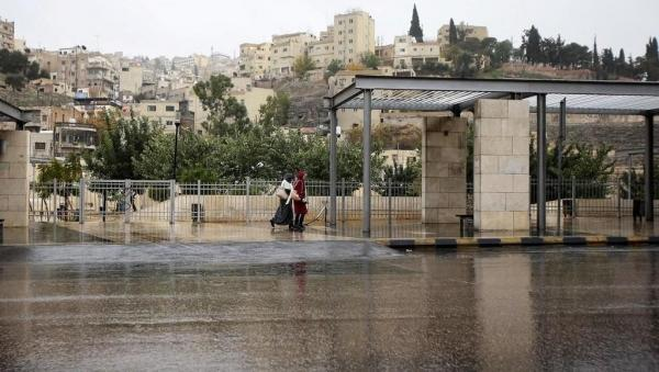 الأمانة تدعو إلى الالتزام باجراءات خلال الحالة الجوية