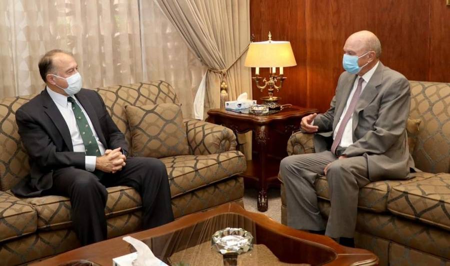 الفايز يستقبل السفير الأمريكي لدى المملكة