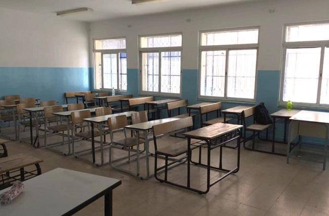 تعطيل مدرسة إناث بالشونة الشمالية